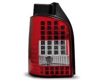 Задние фонари VW T5 red white led