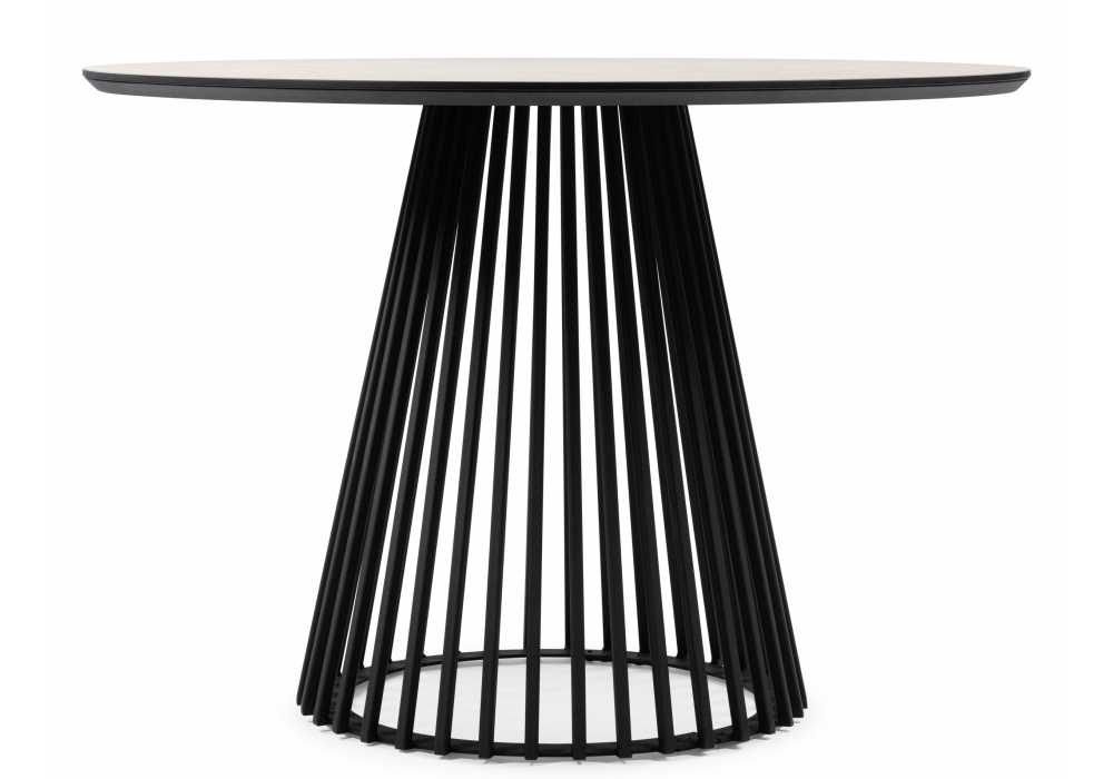 Керамический стол Woodville Нэнси 110 avenue grey sahara, черный