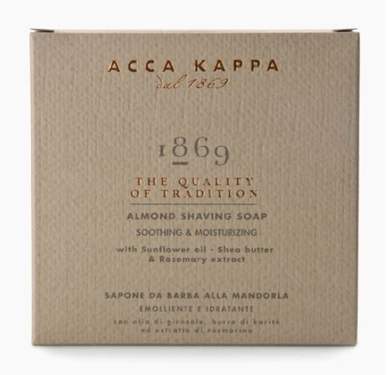 Мыло для бритья Acca Kappa Almond Shaving Soap, 1869, 150гр