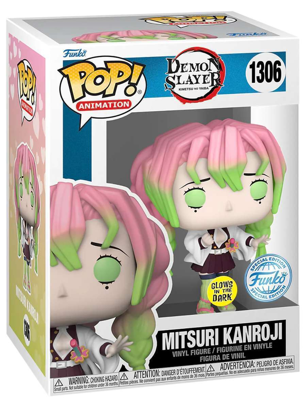 Фигурка Funko POP! Animation Demon Slayer Mitsuri Kanroji (GW) (Exc) (1306) 76702