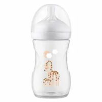 Бутылочка Philips Avent Natural 1+мес жираф 260мл SCY903/66