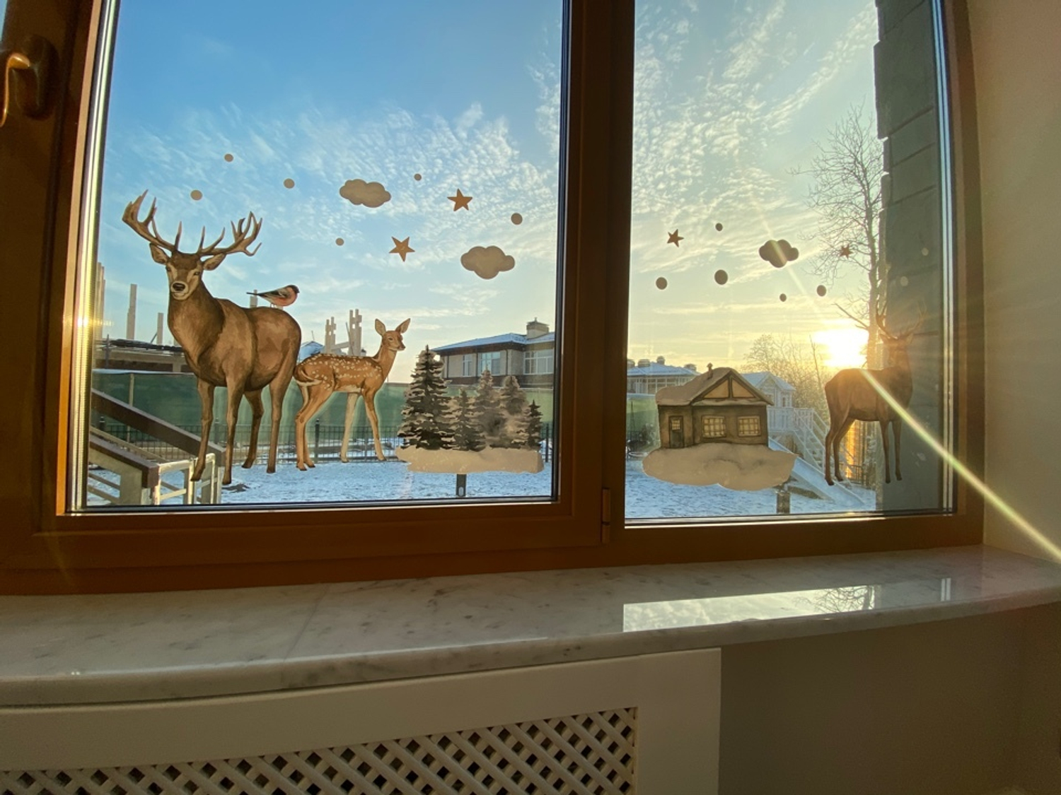 Новогодний лес