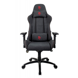 Компьютерное кресло (для геймеров) Arozzi Verona Signature Soft Fabric - Red Logo (VERONA-SIG-SFB-RD)