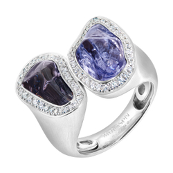 Кольцо со Шпинелью и Бриллиантами, R0033-26/1