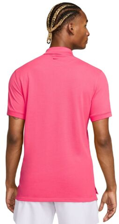 Мужское теннисное поло Nike Rafa Slim - Розовый