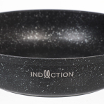 Сковорода алюминий, 26 см, антиприг, Kukmara, Темный мрамор, смти260а, индукц