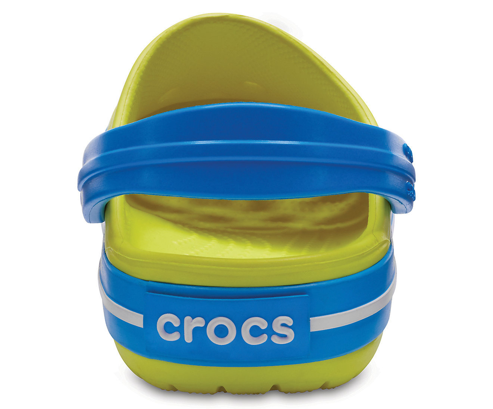 Сабо детские Crocs Crocband Tennis Ball Green/Ocean