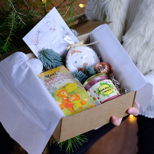 Купить Подарочный набор #18 "Любимой мамочке" с черным чаем