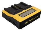 Зарядное устройство Patona Dual LCD USB для 2х аккумуляторов Fujifilm NP-W235