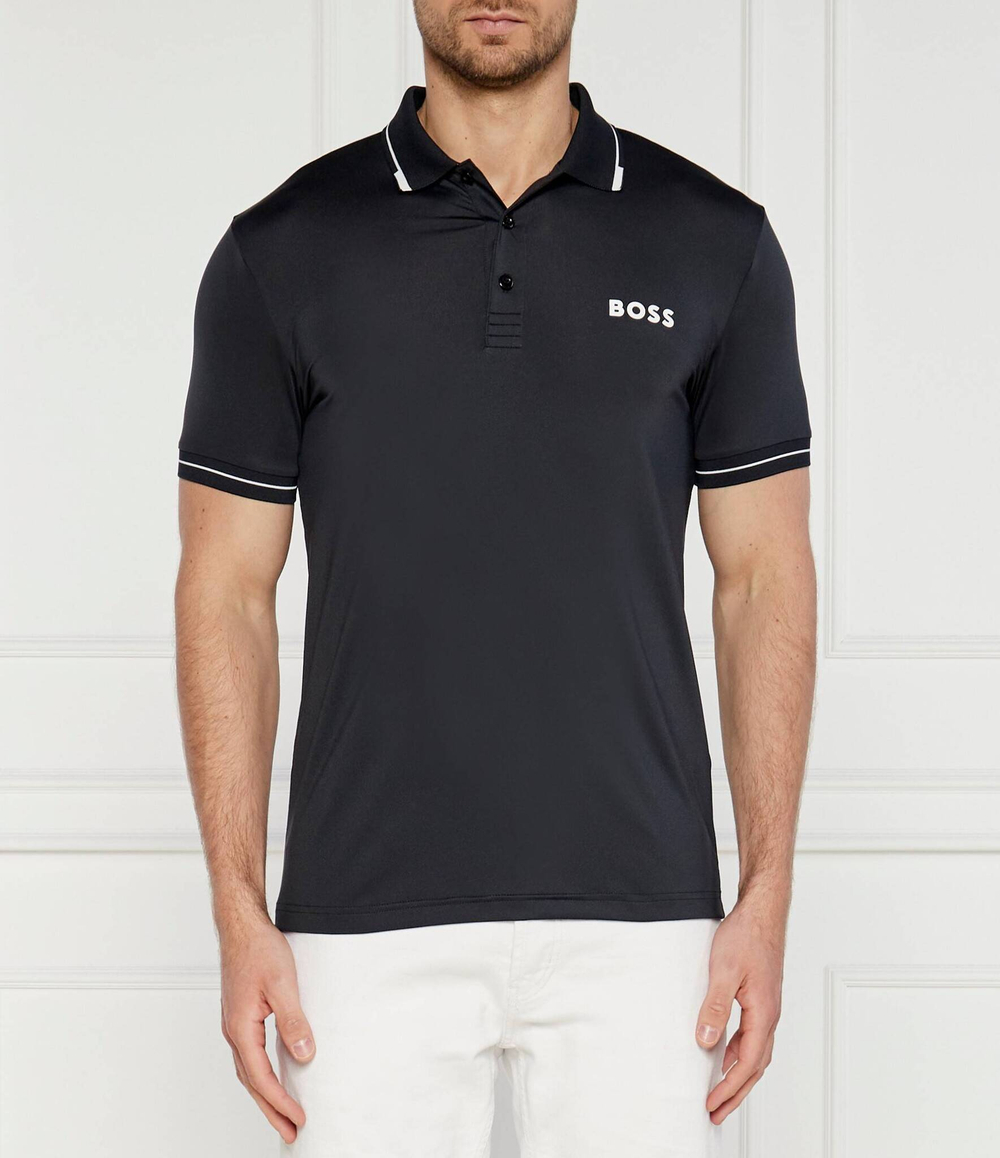 Поло Paul Pro BOSS GREEN - графитовый(50506203)