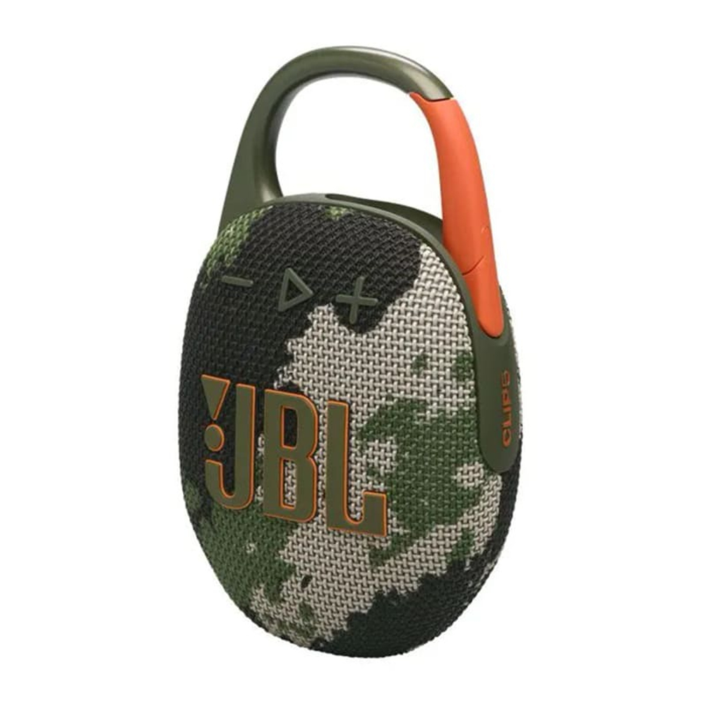 Портативная колонка JBL Clip 5 Squad, камуфляж