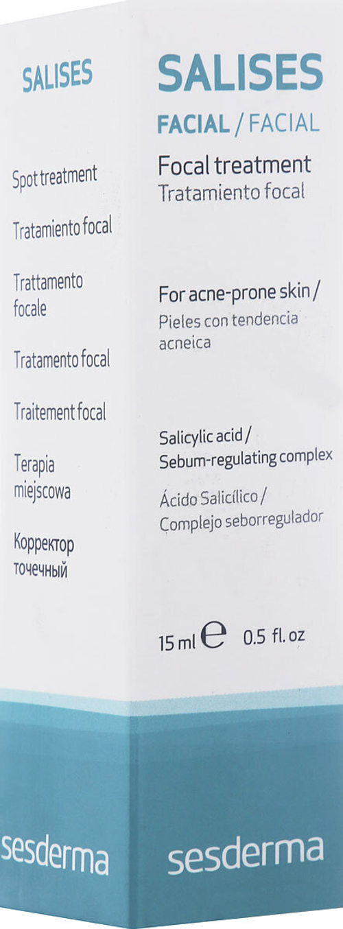 Sesderma SALISES Focal treatment - Корректор точечный, 15 мл