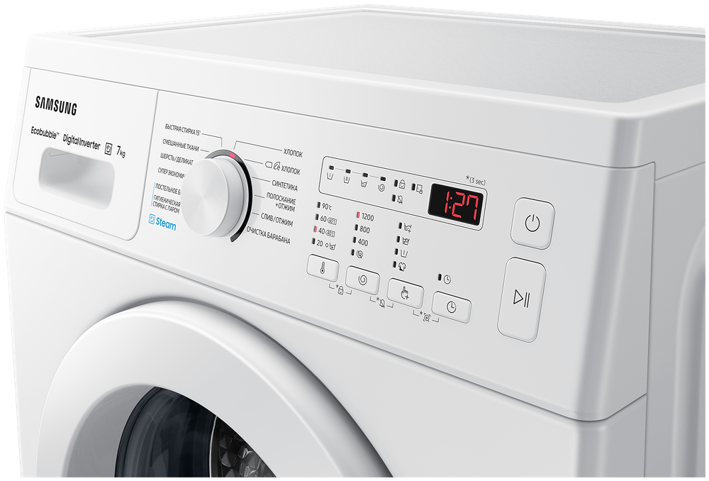 Стиральная машина Samsung WW70A4S21EELP белая