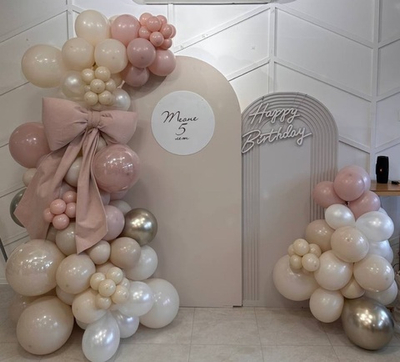 Фотозона пудровая