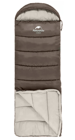 Мешок спальный Naturehike U350S, (190х30)х75 см, (ТК: -3C), (правый), коричневый