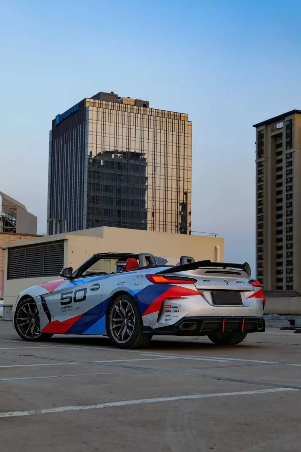 Обвес для BMW Z4 G29 2018-2027 БМВ диффузор и спойлер