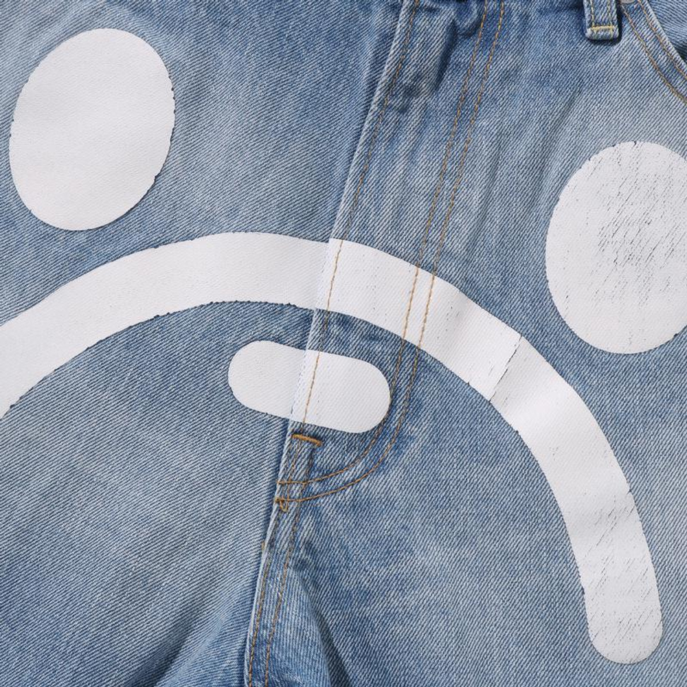 A Bathing Ape Bathing Ape Jeans Cotton синий
