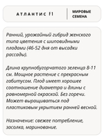 Семена огурцов Атлантис F1, 7 семян (Vita Green / Вита Грин)