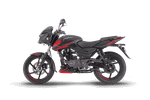 Мотоцикл Bajaj Pulsar 180 черно-красный