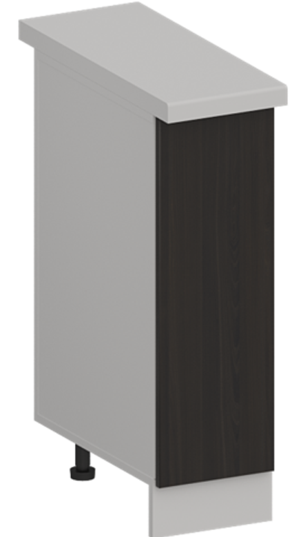 Кухня Модуль ШН 250 Белый / Ликата