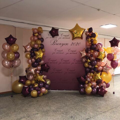 Фотозона на выпускной 1