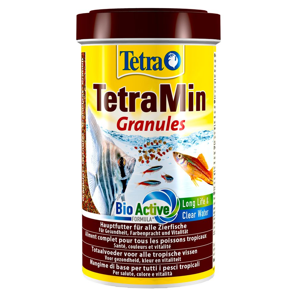Корм TetraMin Granules для всех видов рыб в гранулах 500 мл