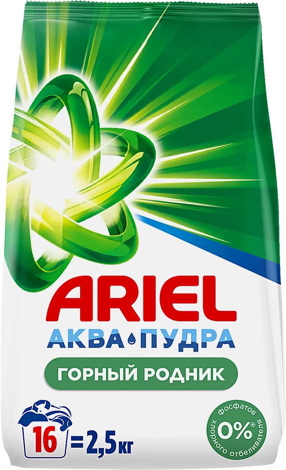 Стиральный порошок Ariel Автомат Горный родник 2.5кг