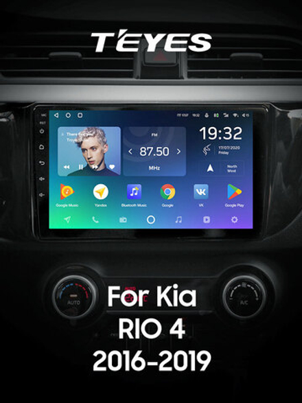 Teyes SPRO Plus 9"для KIA Rio 3 2016-2019