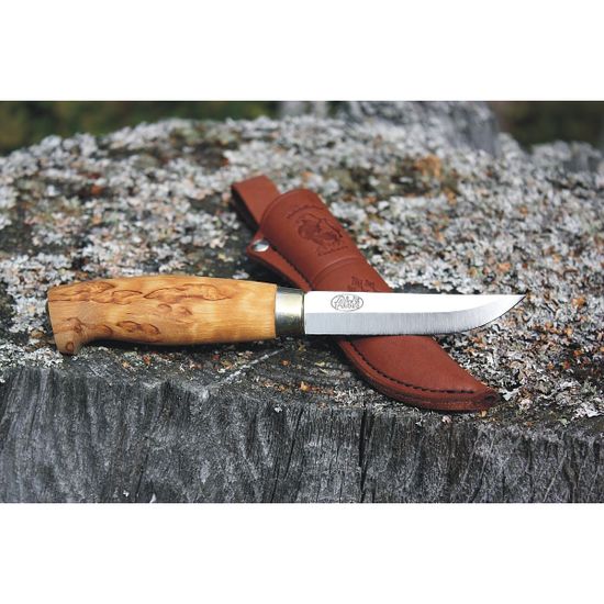 Нож с фиксированным клинком Ahti 9607RST Puukko Metsa RST