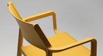 Кресло пластиковое Nardi Trill Armchair, горчичный