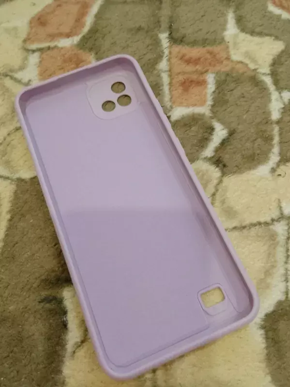 Накладка Realme C20/C11 силикон матовый розовый Zibelino