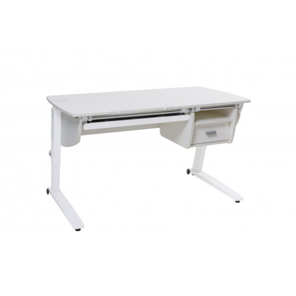 Растущая парта Астек Лидер Прайм с металлическим лотком и тумбой (1200×700 мм)