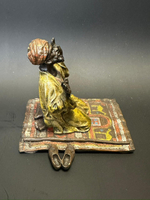 Бронзовая скульптура в стиле Венской бронзы «Вечерняя молитва»