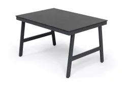 "Рио" стол из HPL 130х90см, цвет столешницы "серый гранит"