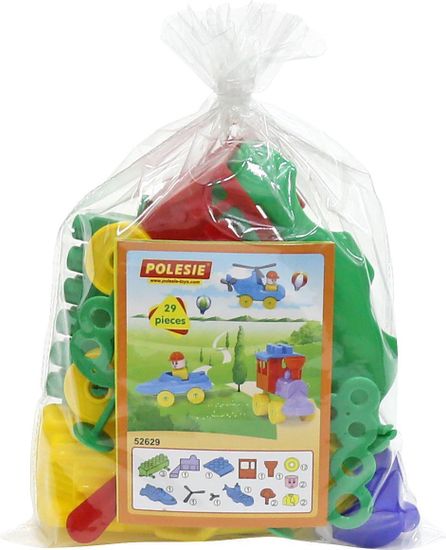 Конструктор "Юный путешественник" (29 элементов) (в пакете),  Артикул:52629