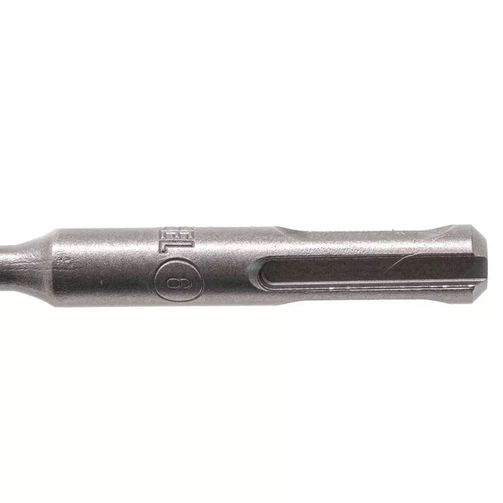 Бур по бетону, двойная спираль, Cobalt W-tip, 6x110 мм, SDS PLUS// Denzel