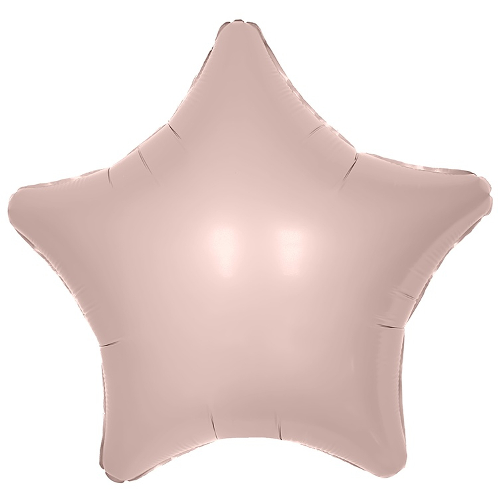 Шар фольгированный Звезда 46 см (Розовый)