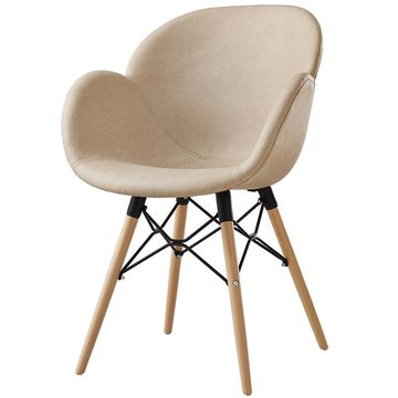 Стул Soren бежевая экокожа