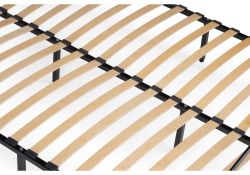 Двуспальная кровать Нерика 180х200 черная