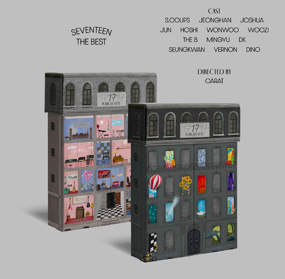 Альбом SEVENTEEN - BEST ALBUM 17 IS RIGHT HERE