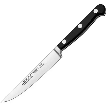 Нож кухонный «Классика» сталь нерж.,полиоксиметилен ,L=225/120,B=20мм черный,металлич