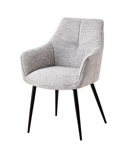 Стул обеденный Adam рогожка светло-серый