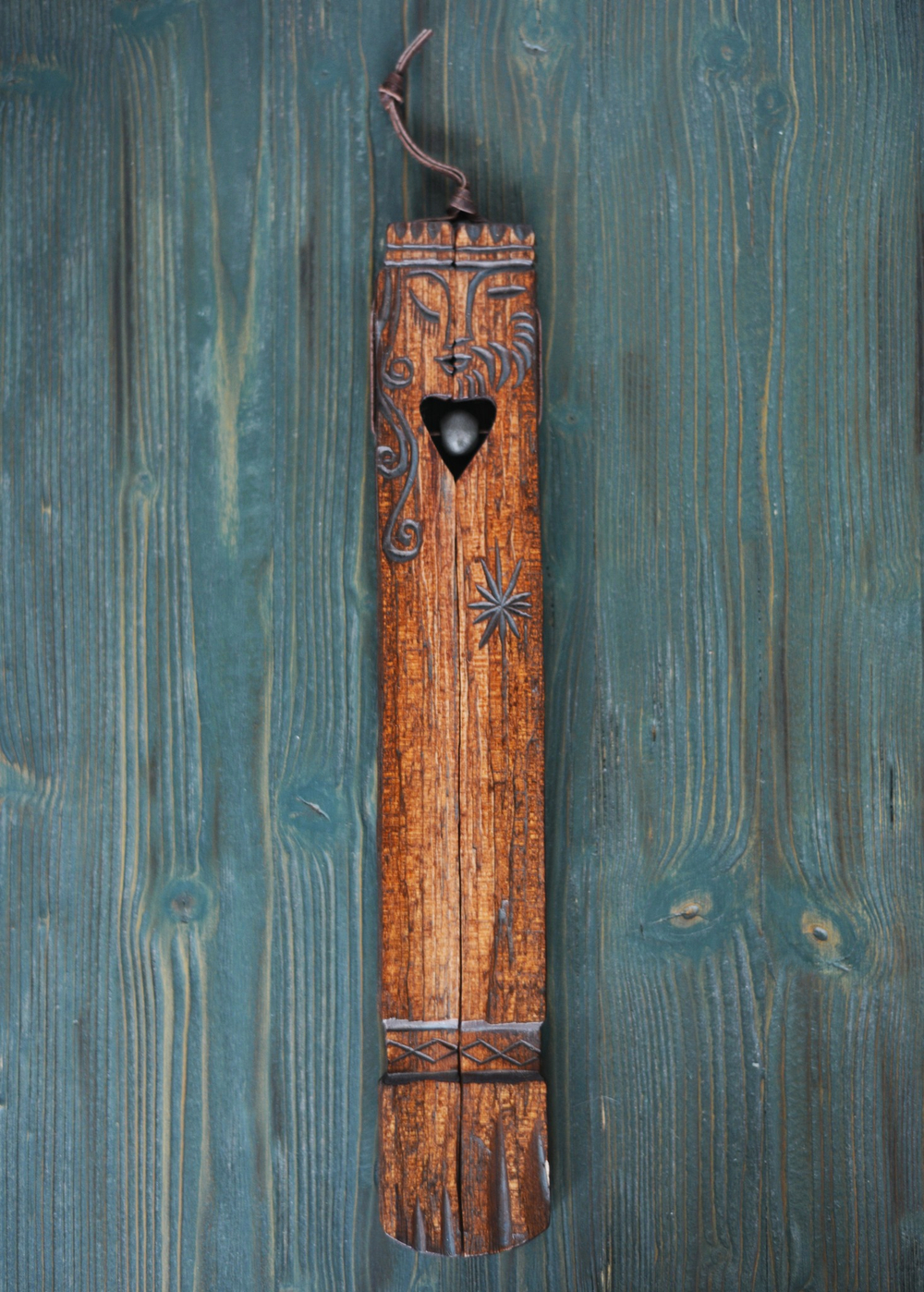 Панно щепное "Обь" (талисман любви)