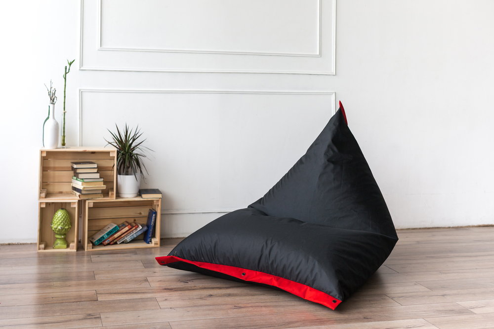 Кресло Пирамида Черно-Красная (Классический)