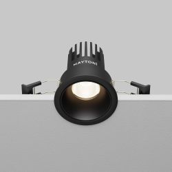 Светильник встраиваемый светодиодный Maytoni Dip DL115-10W-4K-B