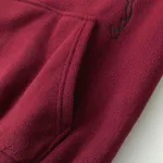 Толстовка Ymkashix Turbo fleece бордовая / темно-зеленая