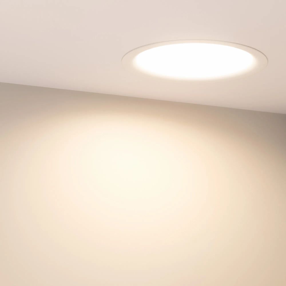 Светильник MS-BLIZZARD-BUILT-R165-16W Warm3000 (WH, 100 deg, 230V) (Arlight, IP20 Металл, 3 года) 036576