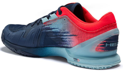 Мужские кроссовки теннисные Head Sprint Pro 3.0 Men - dress blue/neon red