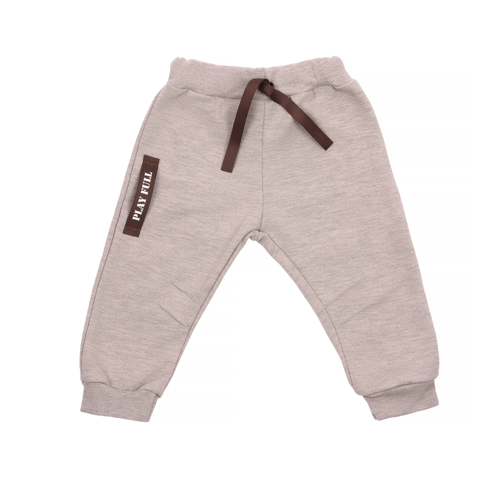 Штаны коричневые утепленные с начесом