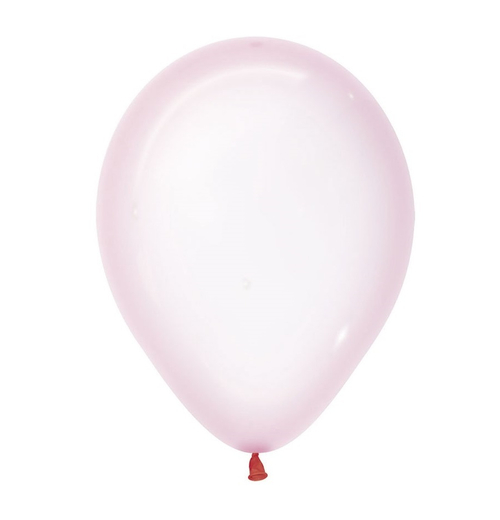 Шар 5" Хрустально-розовый (309), макарунс